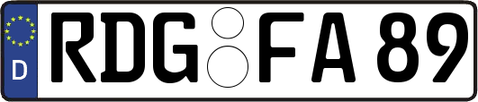 RDG-FA89