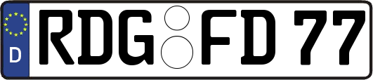 RDG-FD77