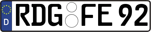 RDG-FE92