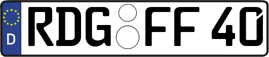 RDG-FF40