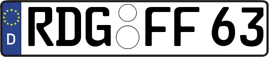 RDG-FF63