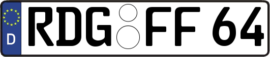 RDG-FF64