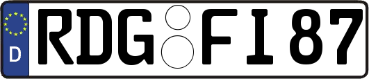 RDG-FI87