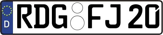 RDG-FJ20