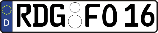 RDG-FO16