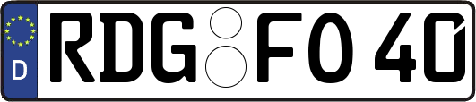 RDG-FO40