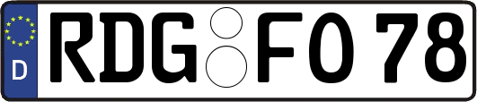 RDG-FO78