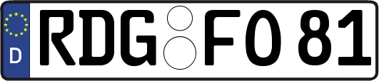 RDG-FO81