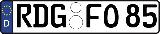 RDG-FO85