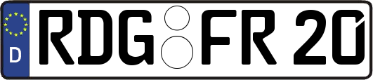 RDG-FR20