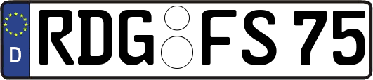 RDG-FS75