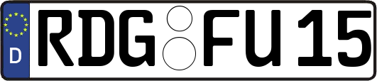 RDG-FU15