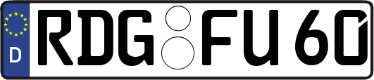 RDG-FU60