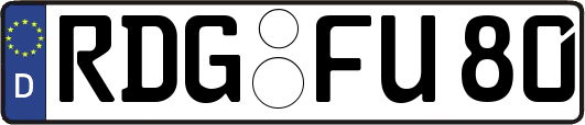 RDG-FU80