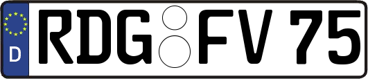 RDG-FV75