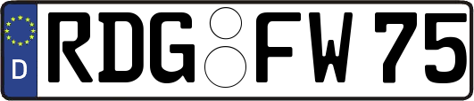RDG-FW75