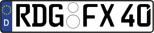 RDG-FX40