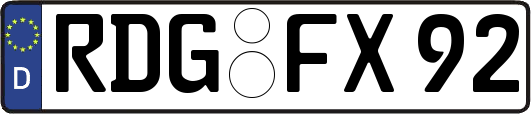 RDG-FX92