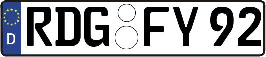 RDG-FY92