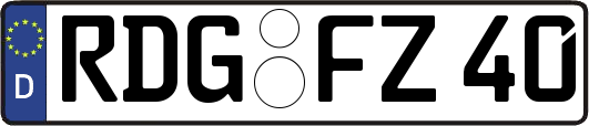 RDG-FZ40