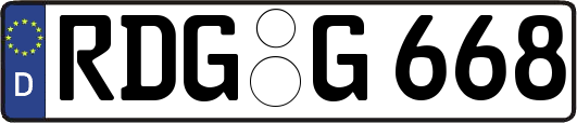 RDG-G668