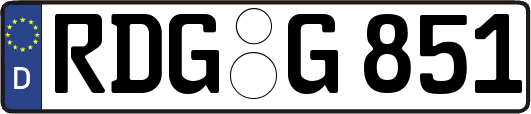 RDG-G851