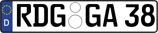 RDG-GA38