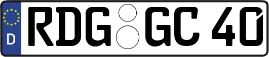 RDG-GC40
