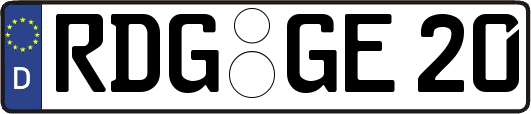 RDG-GE20