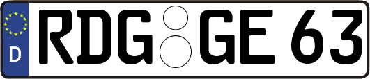 RDG-GE63