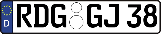 RDG-GJ38