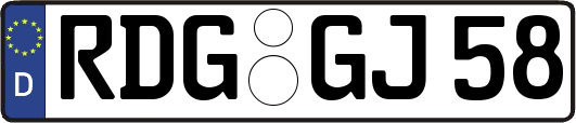 RDG-GJ58