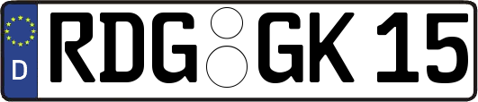 RDG-GK15