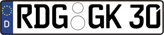 RDG-GK30