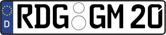 RDG-GM20