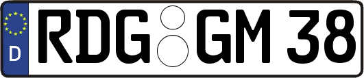 RDG-GM38