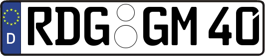 RDG-GM40