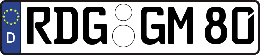 RDG-GM80