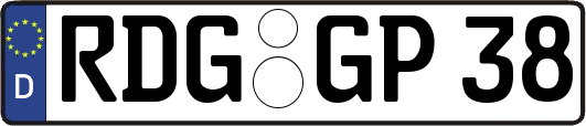 RDG-GP38