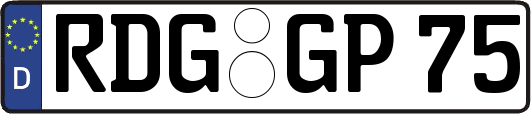 RDG-GP75