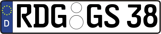 RDG-GS38