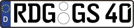 RDG-GS40