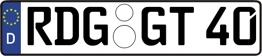 RDG-GT40