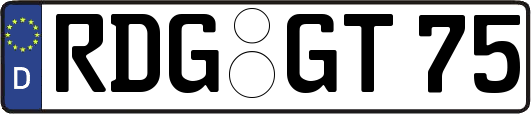 RDG-GT75