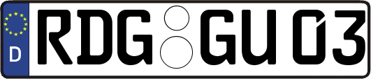 RDG-GU03