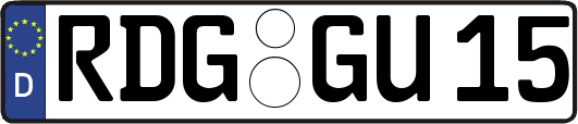 RDG-GU15