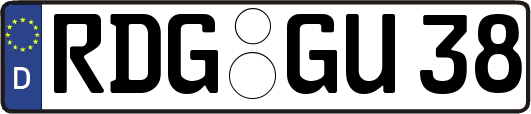 RDG-GU38