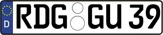 RDG-GU39