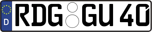 RDG-GU40