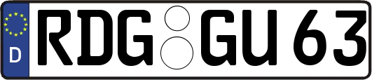 RDG-GU63